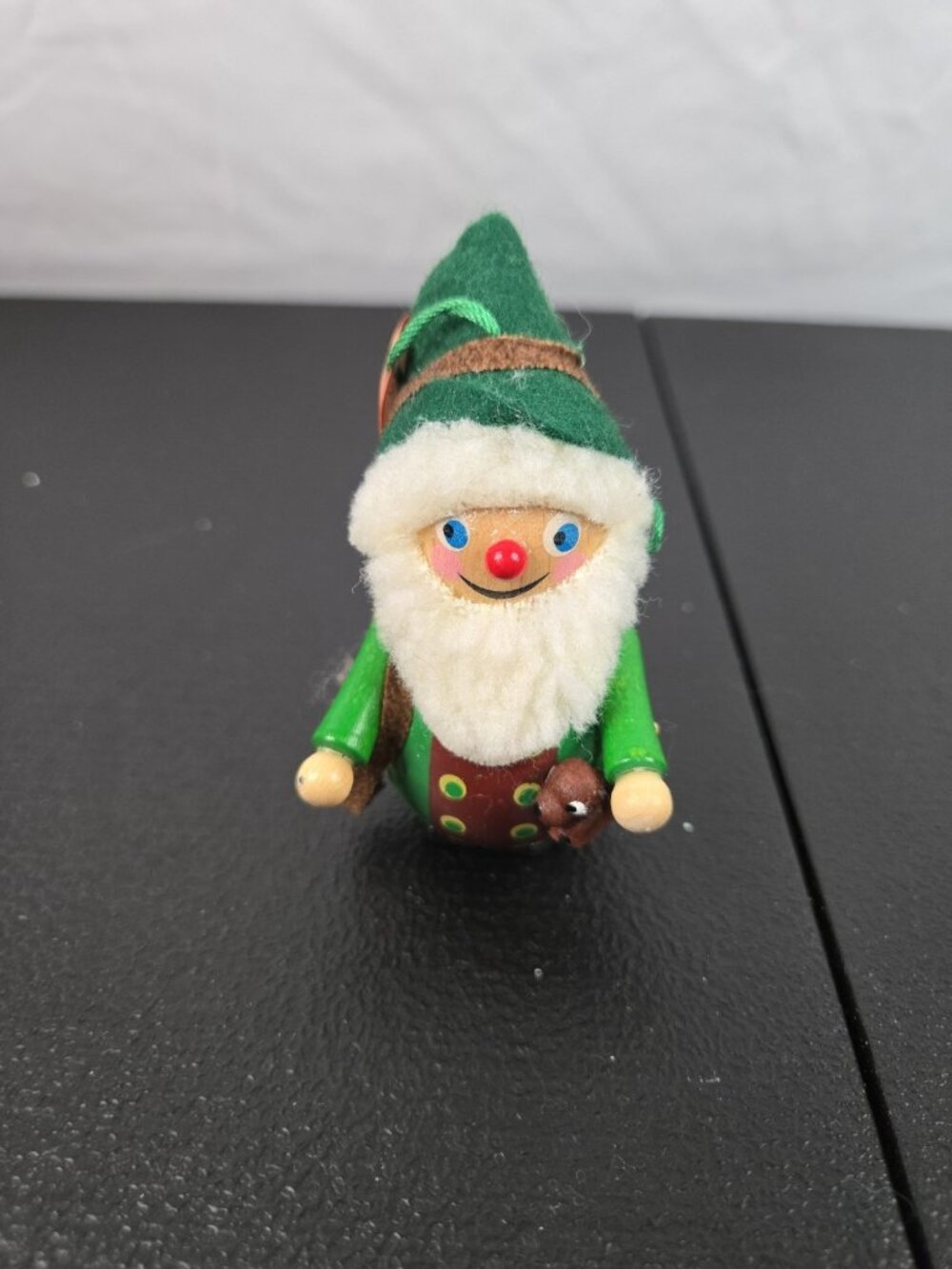 VTNG Steinbach Hand Made Christmas Ornament-Hunter-Wooden - Germany Dog
